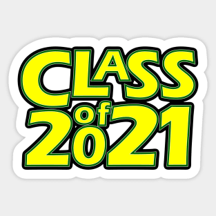 Grad Class of 2021 Sticker